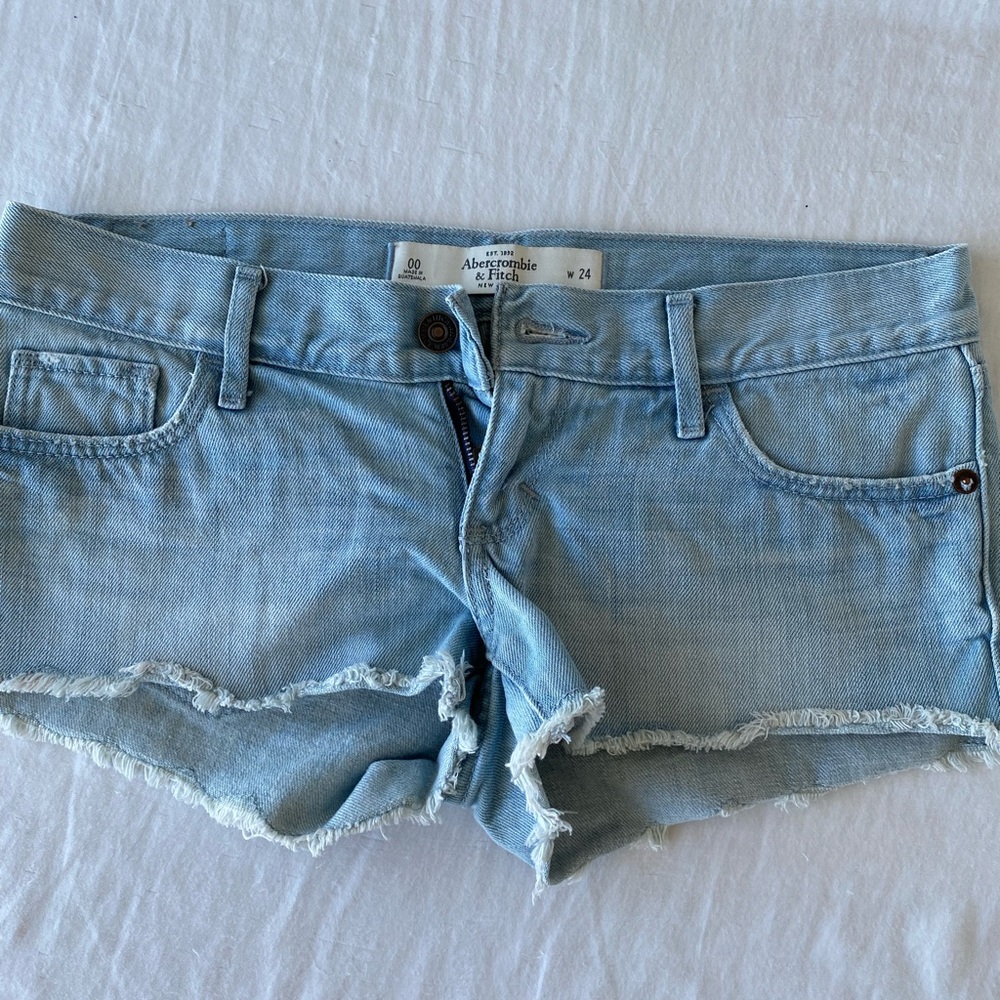 A&F jean shorts